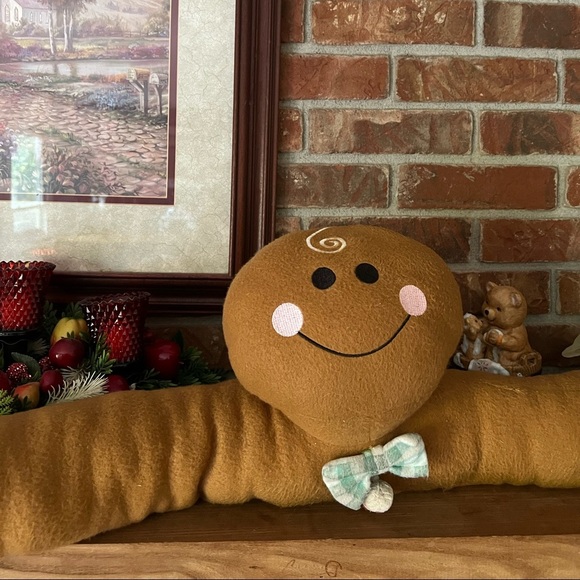 Rare Vintage Large Gingerbread Man 3 Foot Decor - Picture 9 of 9